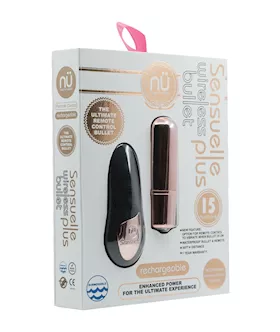 Nu Sensuelle Remote Control Wireless Bullet Plus  Rose Gold