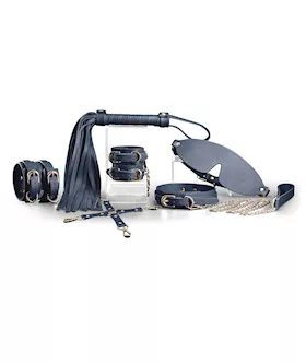 Bondage Couture 6 Piece Kit  Blue