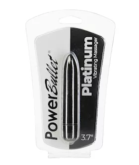 Power Bullet 37quot Platinum Vibrating Massager
