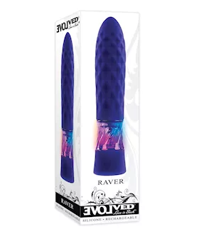 Evolved Raver Light Up Bullet  Purple
