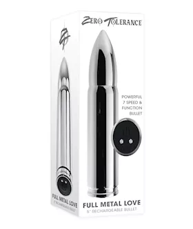 Zero Tolerance Full Metal Love Bullet  Chrome
