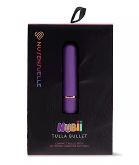 Nu Sensuelle Nubii Tulla Rounded Tip 10 Speed  Bullet  Purple