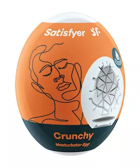 Satisfyer Masturbator Egg - Crunchy