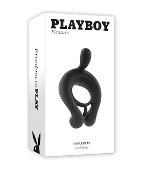Playboy Pleasure Triple Play Cock Ring   2 AM