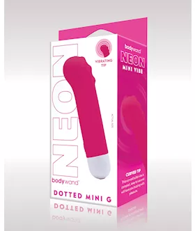 XGen Bodywand Neon Mini Dotted G Vibe  Neon Pink