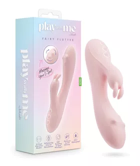 Blush Play With Me Fairy Flutter Rabbit Vibrator  Pink