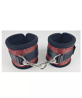Spartacus Wrist Restraints  Neoprene Red
