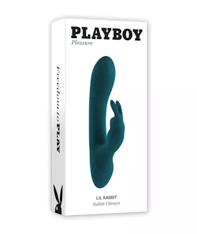 Playboy Pleasure Lil Rabbit Vibrator  Deep Teal
