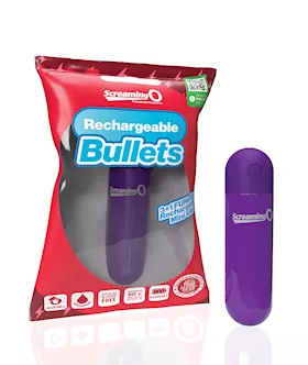 Screaming O Rechargeable Bullets  Purple
