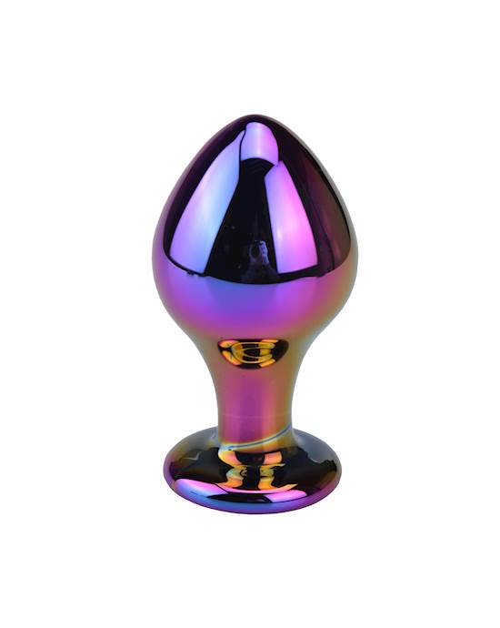 Iridescent Mirror Glass Butt Plug