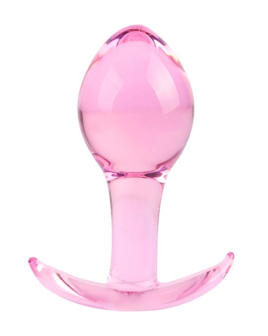 Lucent Large Glass Butt Plug