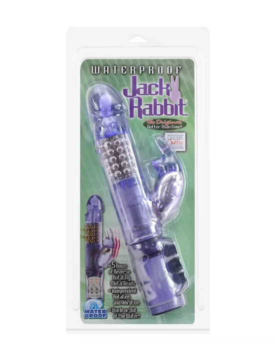 Jack Rabbit W/floating Beads Waterproof - Purple