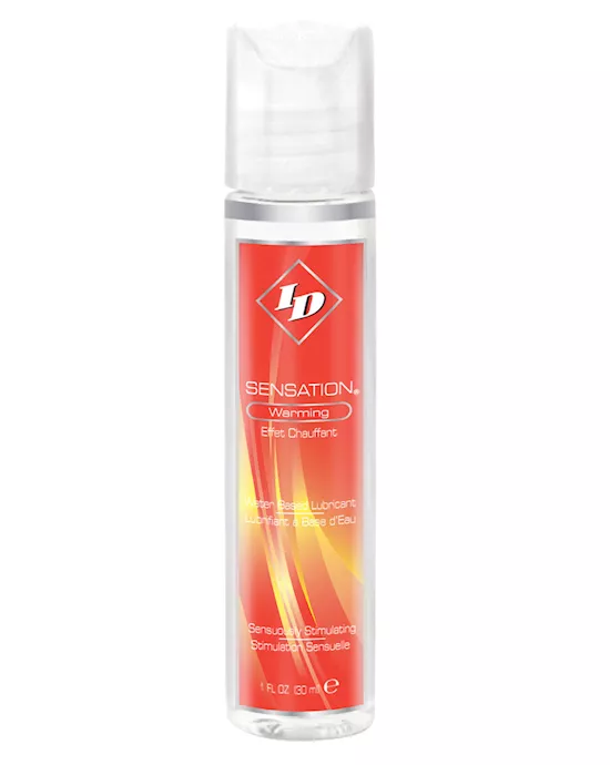 ID Sensation Waterbased Warming Lubricant - 1 oz Pocket Bottle