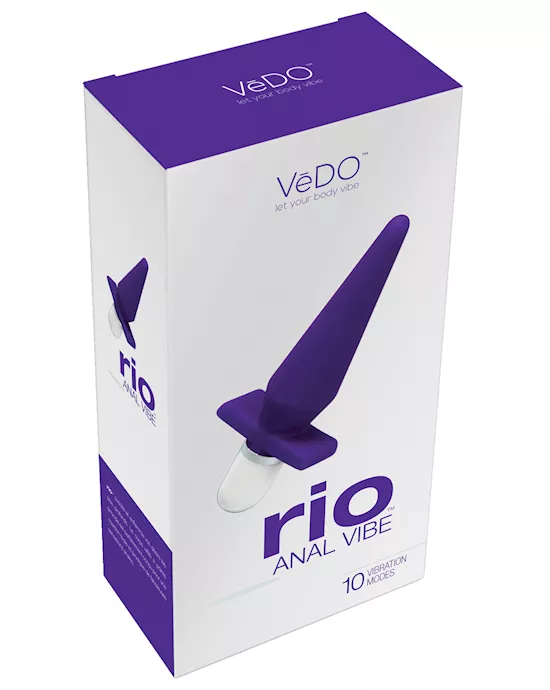 Vedo Rio Anal Vibe - Into You Indigo