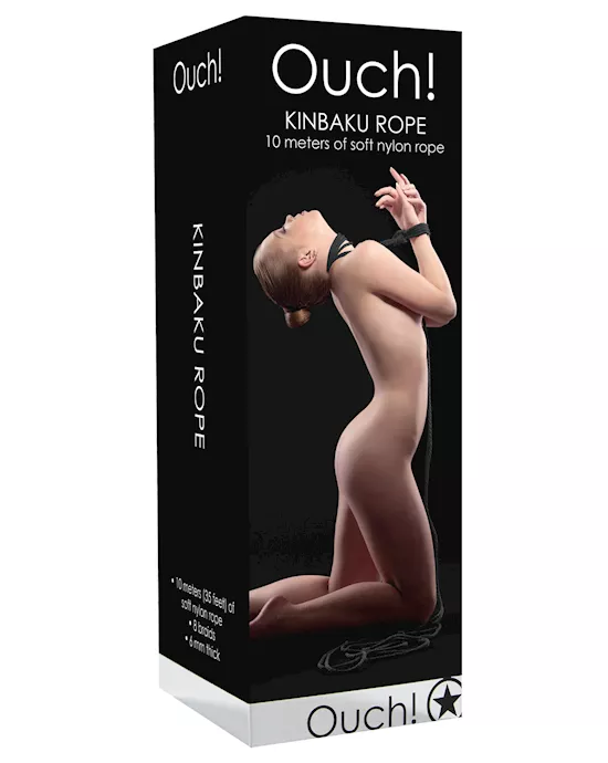 Shots Ouch Kinbaku Rope - Black