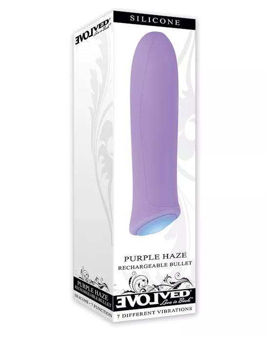 Evolved Purple Haze Rechargeable Bullet - Purple