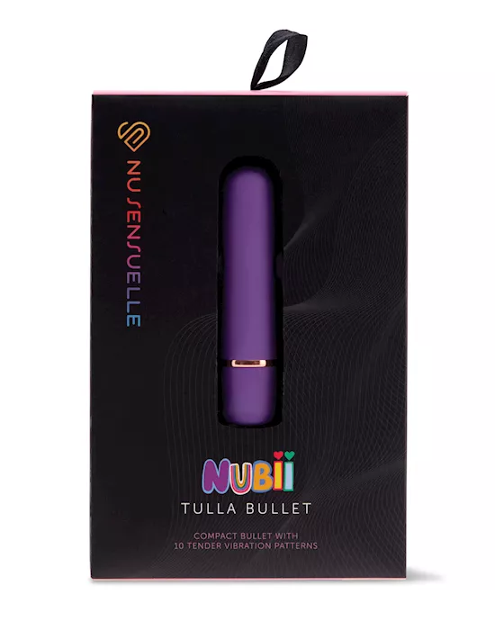Nu Sensuelle Nubii Tulla Rounded Tip 10 Speed  Bullet - Purple