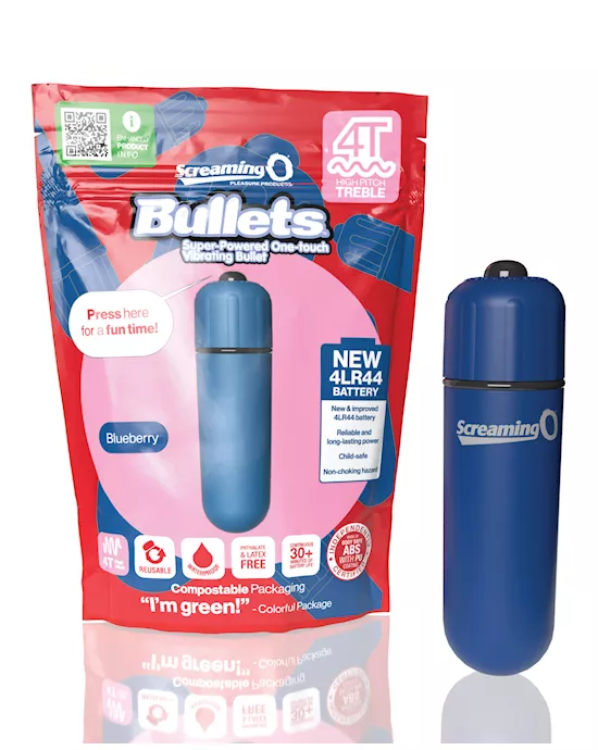 Screaming O 4T Bullet - Blueberry