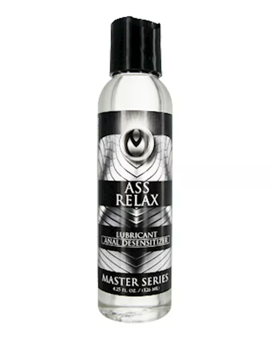 Master Series Ass Relax Desensitizing Lubricant - 4.25 Oz